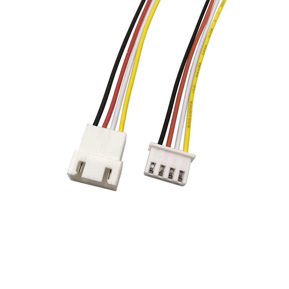 Connettori JST XH 2.54mm Passo 4 spillo Maschio/Femmina, Connettore XH2.54 a 4 spillo con Cavo 26AWG 20CM