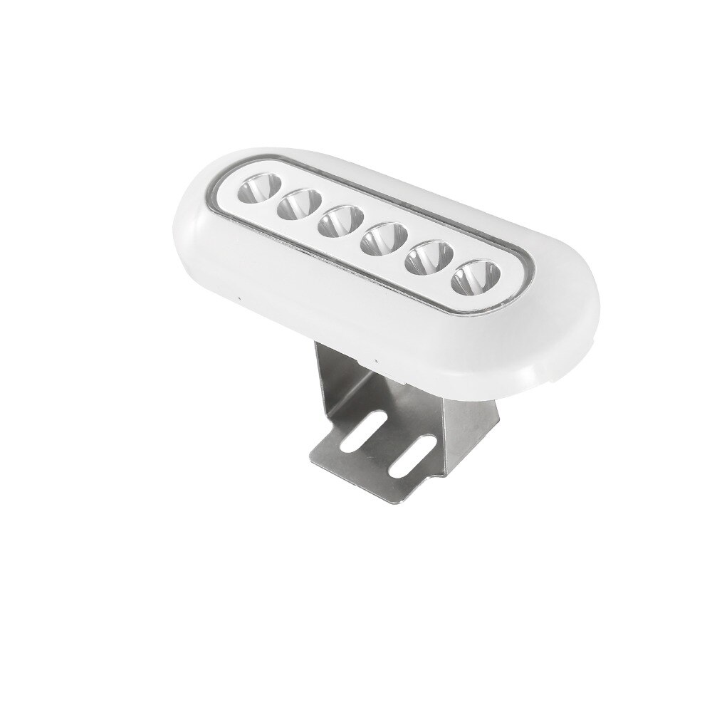 Rustfritt stål  dc12v undervanns ledet -båtlys  ip68 vanntette til svømmebassengdammer fisketank (varm/kald hvit blå rgb)