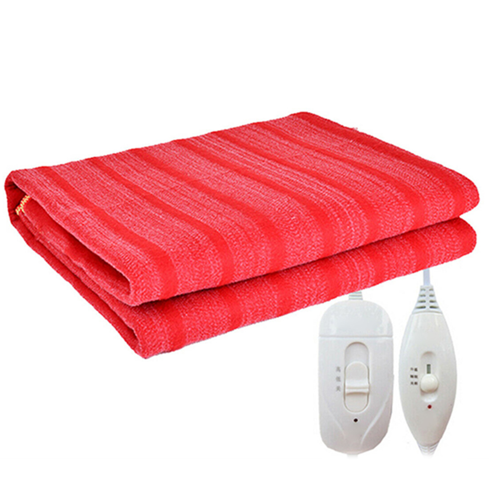 Electric Heated Blanket Rapid Heating Pad with 3 Gear Control Thicken Waterless H99F