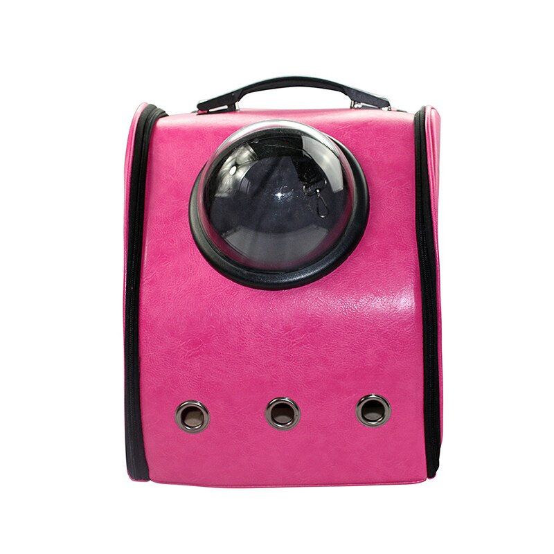 Mascarillas transpirables para Gatos, Transportín para Gatos, Mochila, coche/restaurante: Morado