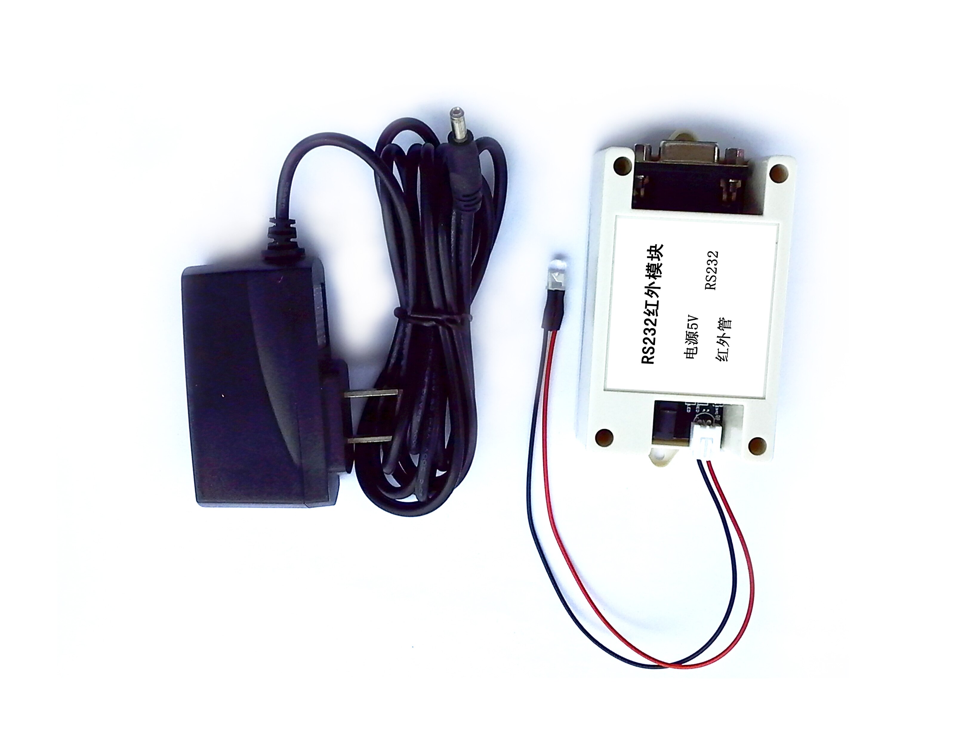 Learning Infrared Module RS232 Serial Port Control Air Conditioner TV Electric Fan Smart Home System