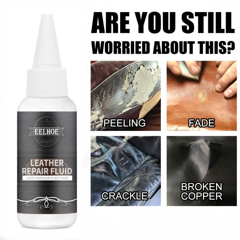 30ml Leather Strong Adhesive Leather Soft Glue Repair Leather Cracks Refurbishment Repair Fluid Leathercraft Accessories