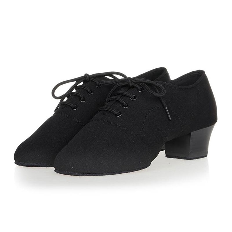 NUOVO scarpe di Tela delle Donne Sala Da Ballo Latino Pratica Scarpe Da Ballo Coperta In Pelle Scamosciata Split Sole 4 centimetri Tacco Alto Sala Da Ballo Danza Formazione Scarpe