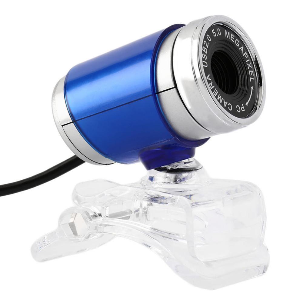 360 Degree Adjustment USB 2.0 5MP HD CMOS Image Sensor Webcam Web Cam Camera for Computer PC Laptop Desktop