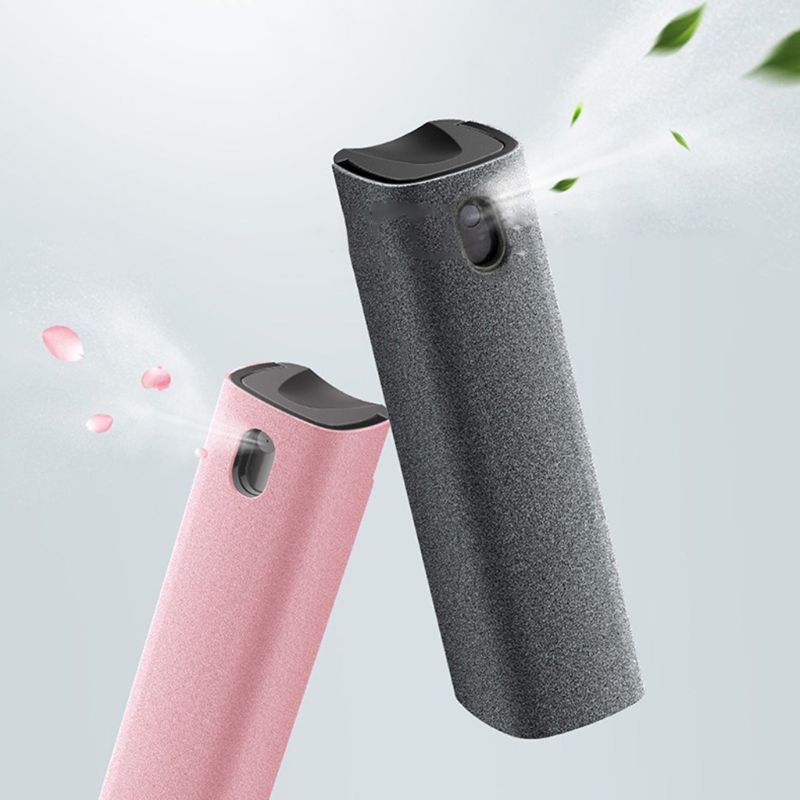 1 sett bærbar telefon pc-skjermrens mikrofiberklut rengjøringsenhet for datamaskin/notebook/nettbrett/tv-skjerm