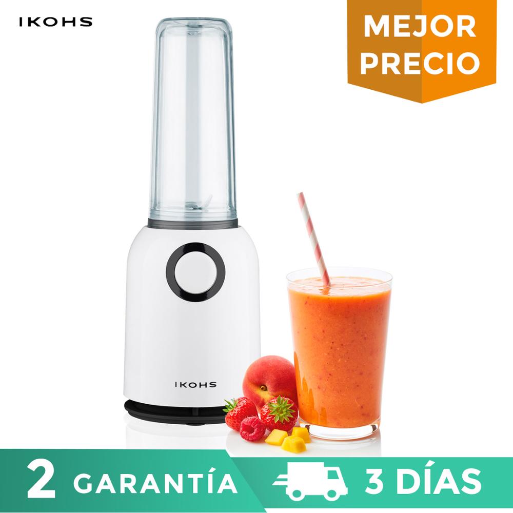 Batidora personal IKOHS OSIT IKOHS mezclador saludable portátil fruta exprimidor 400ml 250W portatil zumos batidos vaso doble