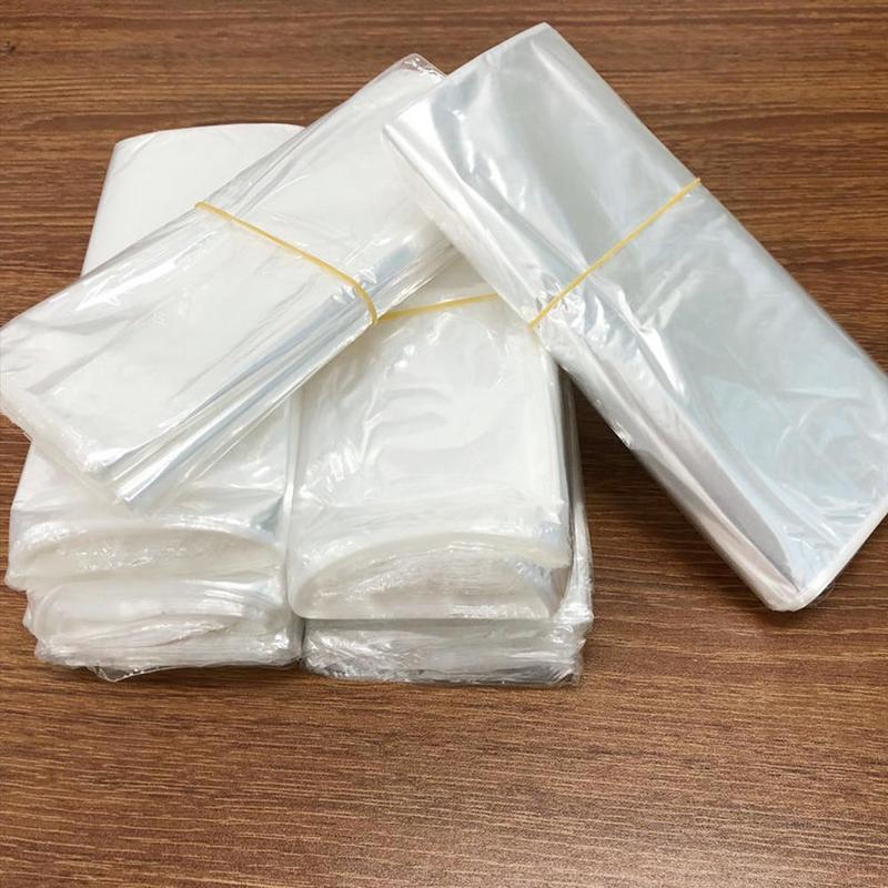 Bolsas termoretráctiles POF, bolsa de plástico transparente para cosméticos, bolsa de plástico retráctil, Material de alta transparencia