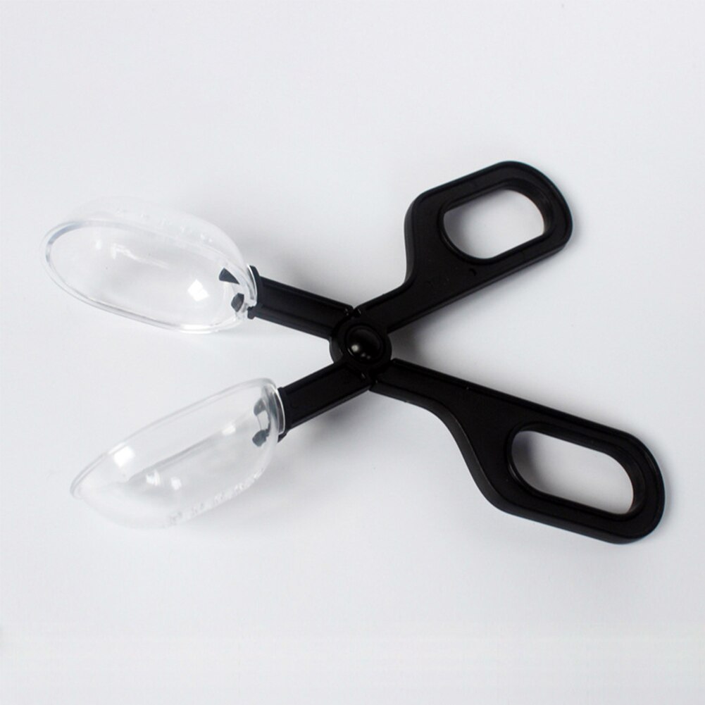 Reptiel Terrarium Hagedissen Plastic Tang Pincet Huisdier Raising Feeding Tool Clip Abs Transparant Insect Clip