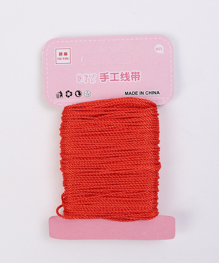 20Meter 1.5Mm Breed Waxed Polyester Cord Strings Waterdichte Ronde Wax Gecoat Draad Voor Gevlochten Armbanden Diy Accessoires: A