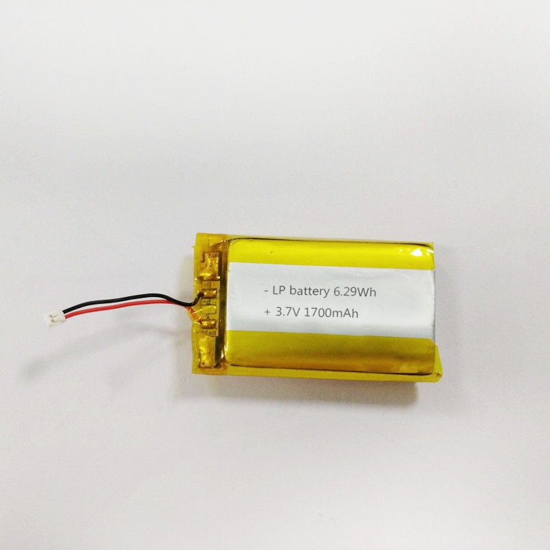 Speciale 3.7v Oplaadbare Lipo Batterijen 1700mah Lithium Polymeer Batterij met Draden, PCB voor Elektrische Gereedschap