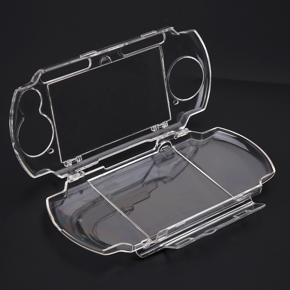 Clear Crystal Hard Cover Case Protector Travel Carry Case Behuizing Voor Sony Psp 2000 3000 Transparant Snap-In Mallen playstat