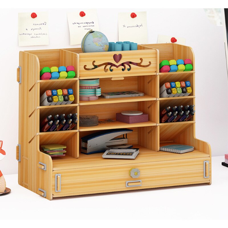 Pen holder storage box desktop decoration simple office supplies pen barrel stationery storage desk storage box