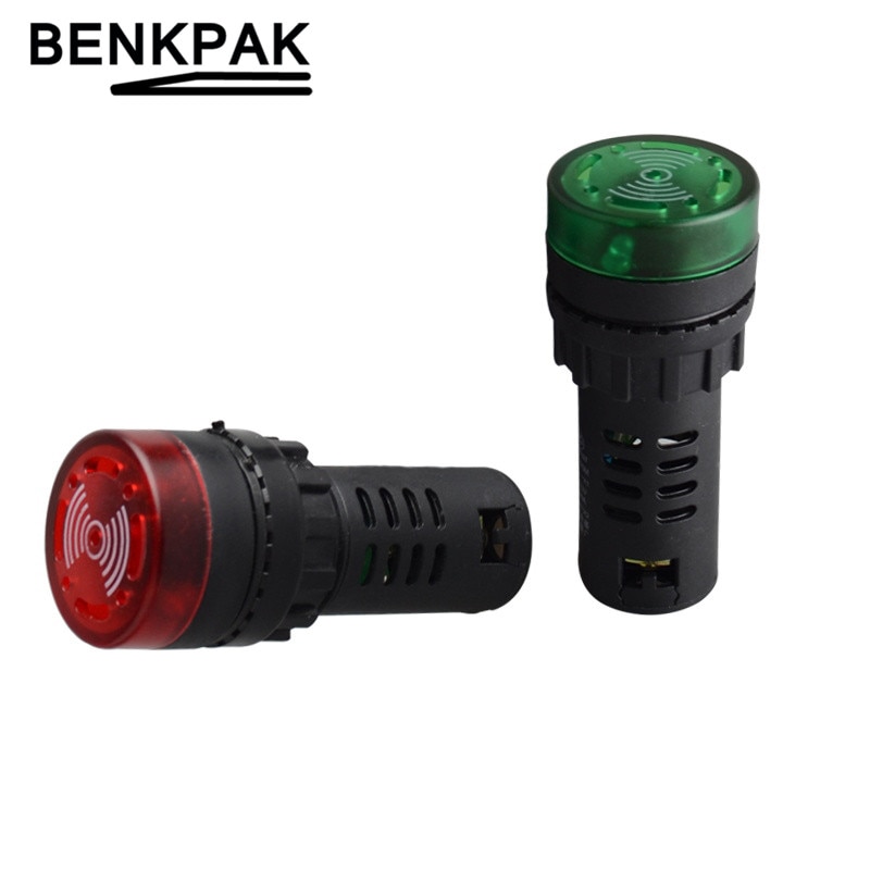 22mm led Indicator buzzer 5V 12V 24V 220V