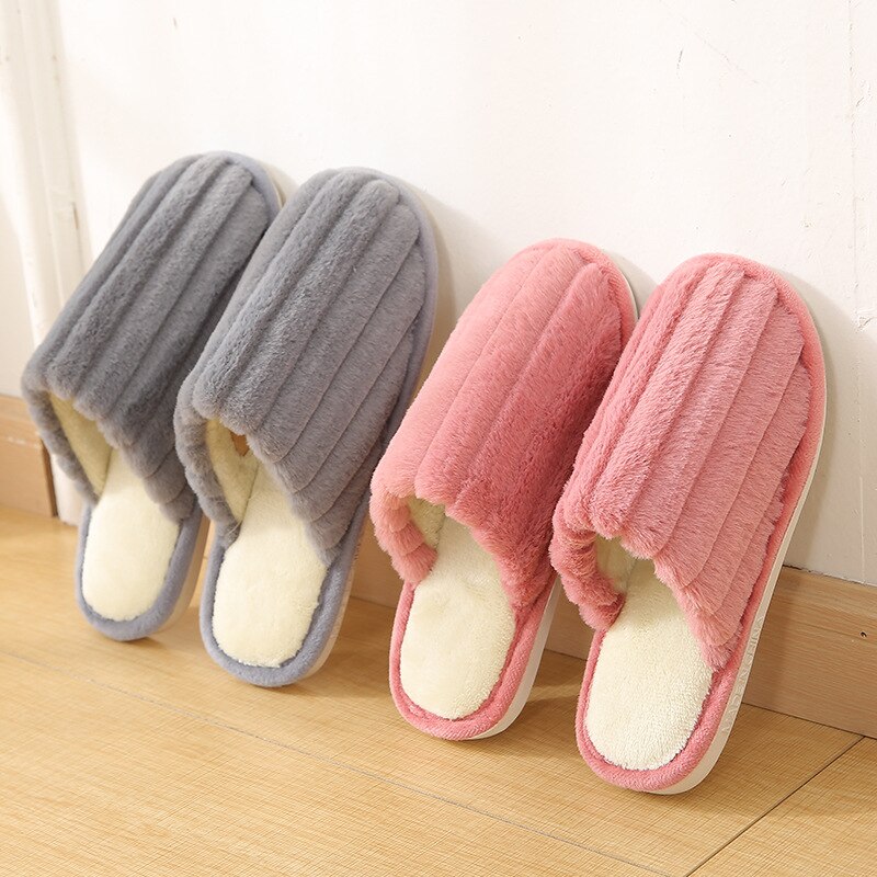 directe femmes hiver maison pantoufles antidérapant doux hiver maison pantoufles intérieur chambre amoureux Couples étage