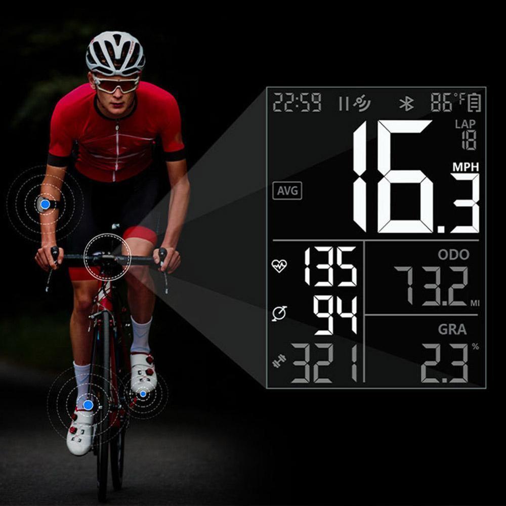 M1 GPS Bike Computer Speedometer Ciclocomputador Accessories Bicycle Odometer Bluetooth 4.0 ANT+ for Garmin Wahoo