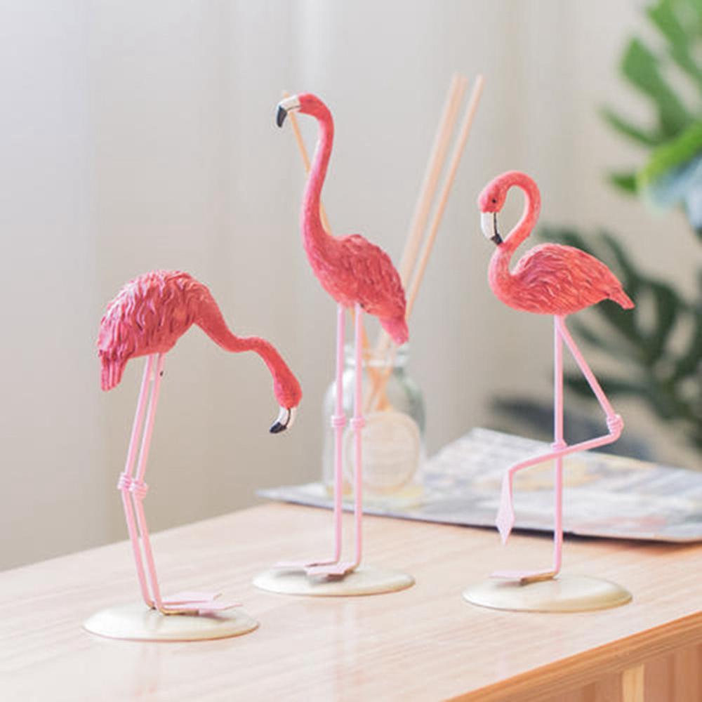 Ornement de Table de voiture Tropical à flamant rose, décor de fête d'été pour fille, mariage d'anniversaire, pour fête hawaïenne