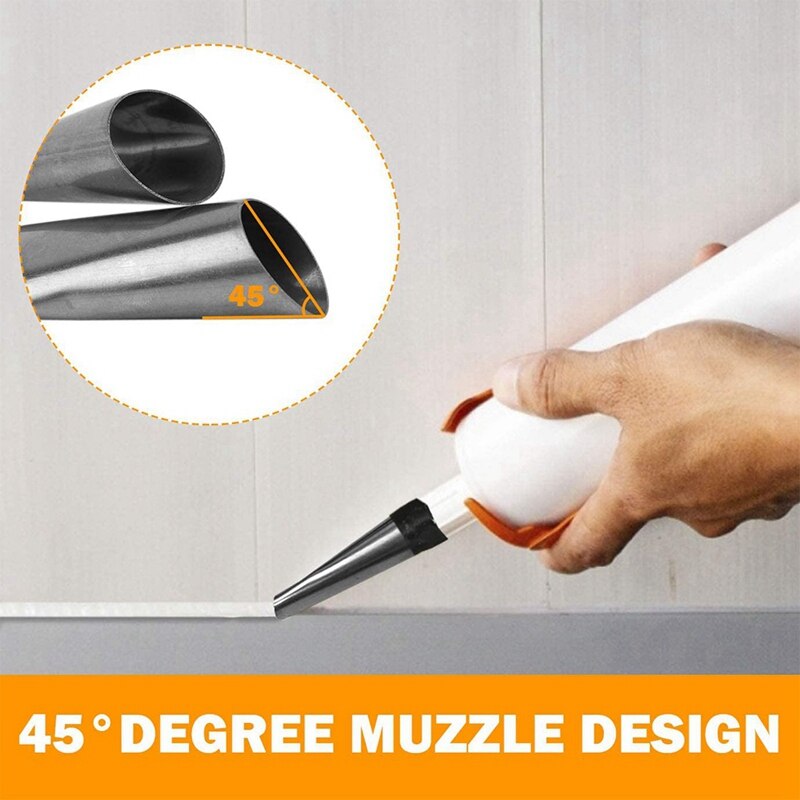 20 Pieces Caulking Finishing Tool, 14 Size Stainless Steel Sealant Finishing Tool, Caulk Nozzle Applicator