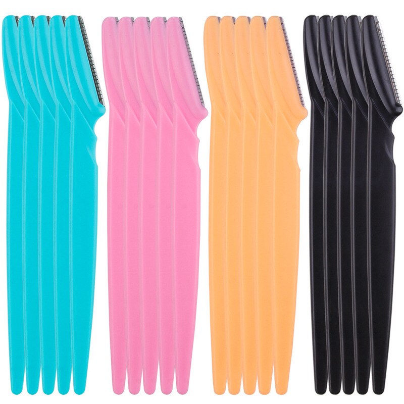 Rasoir à sourcils pour femmes, 3 à 10 pièces, tondeuse, lame de visage, épilation, coupe sûre, outil de maquillage