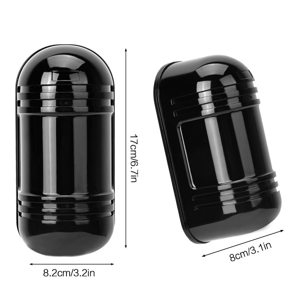 Invisible Beam Barrier Active Detection Digital Pulse Infrared Sensor 100m IR Alarm motion sensor czujnik ruchu bewegingssensor