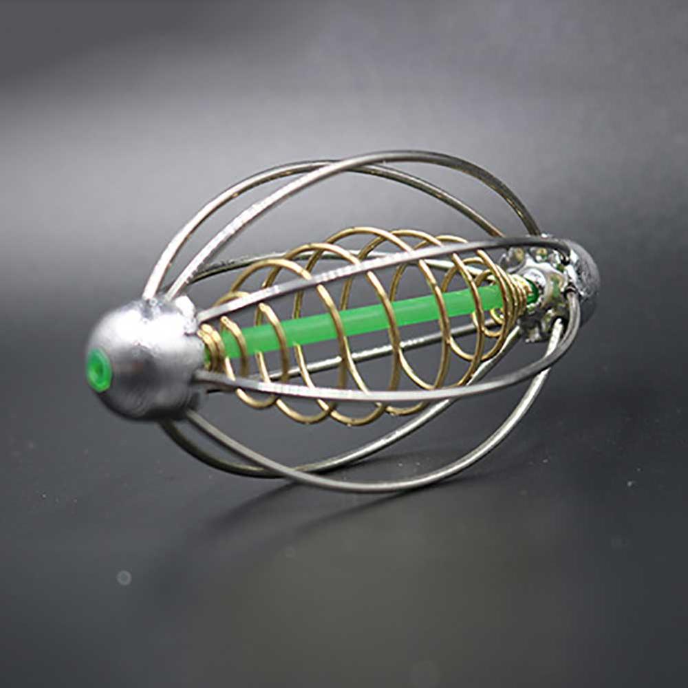 6 Wire Method Carp Fishing Feeder Swim Feeders with Lead Sinker