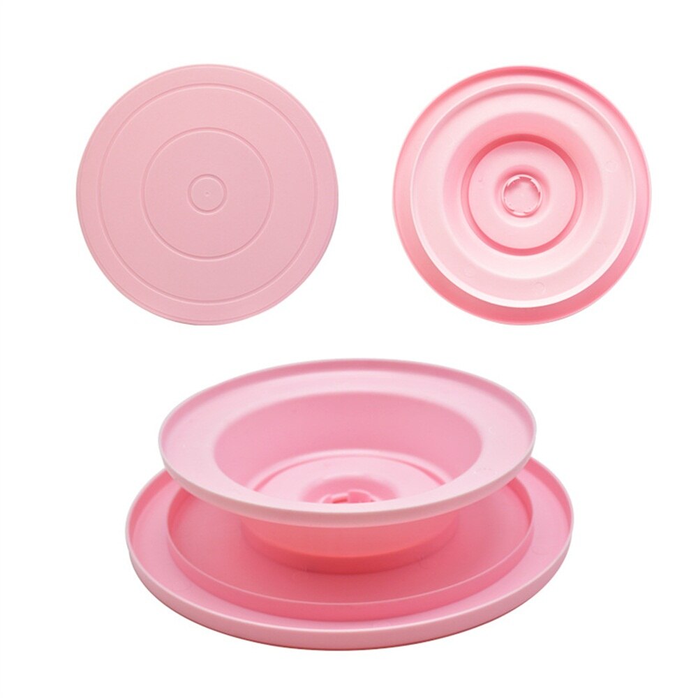 Gâteau plateau tournant anti-dérapant rond gâteau support gâteau décoration outils gâteau rotatif Table cuisine bricolage Pan cuisson cuisine outils