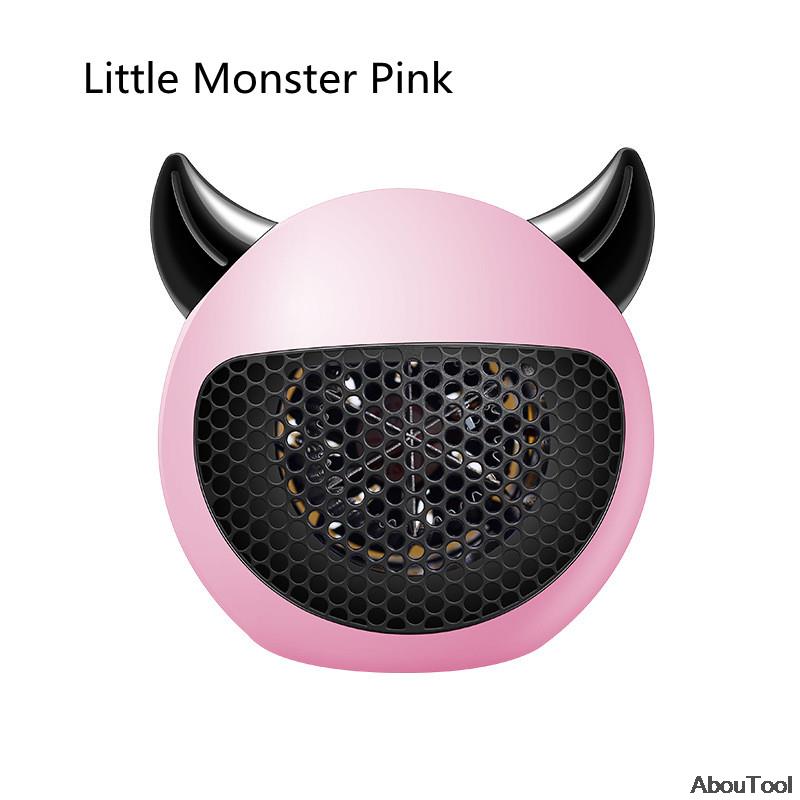 Chauffage électrique silencieux pour le bureau, Mini appareil de chauffage des pieds pour la maison et la chambre à coucher, accessoires chauds pour l&#39;hiver: Pink / EU