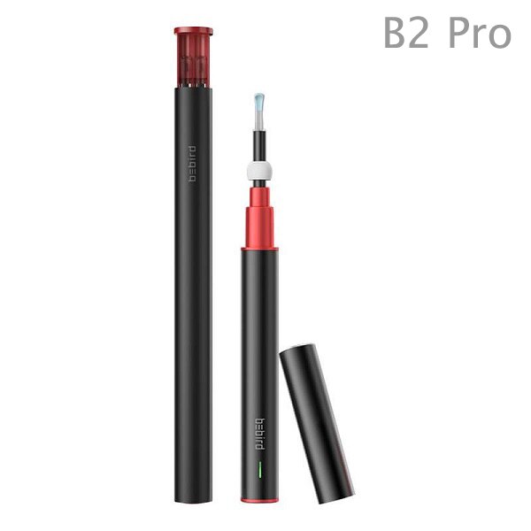 Original Bebird B2 Pro Smart Viusal Ear Camera Endoscope Ear wax Removal In-Ear HD Endoscope Mini Camera Ear Picker VS C3 Pro: B2 pro Black
