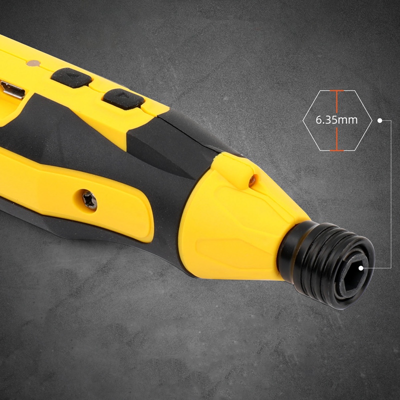 44Pc Electric Screwdriver Set USB Rechargeable Wireless Screwdriver Set Forward And Reverse Cordless Screwdriver