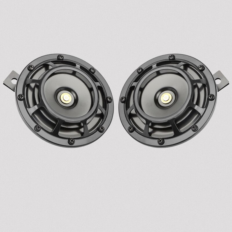 Supertone Dual Auto Gitter Horn (Paar) 12V 139dB Für Subaru Impreza WRX Evo Neue (verrotten/Schwarz)