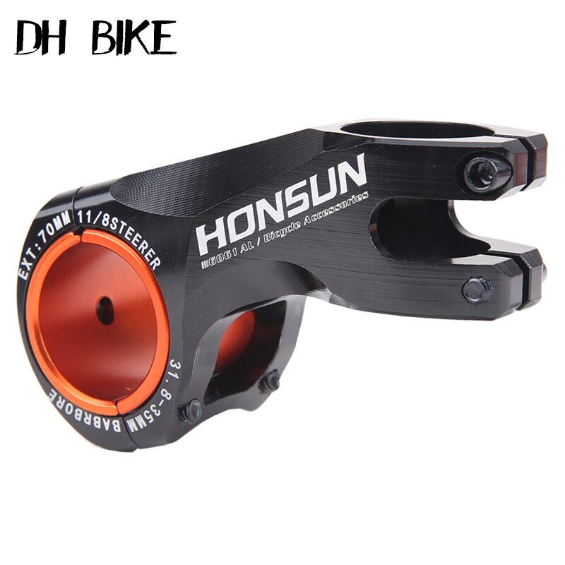 Mostek rowerowy 31.8-35mm 70mm HONSUN CNC ultra lekki wioślarz górski droga mostek rowerowy 17 stopni Aolly XC kierownica MTB macierzystych akcesoria rowerowe Bicycl