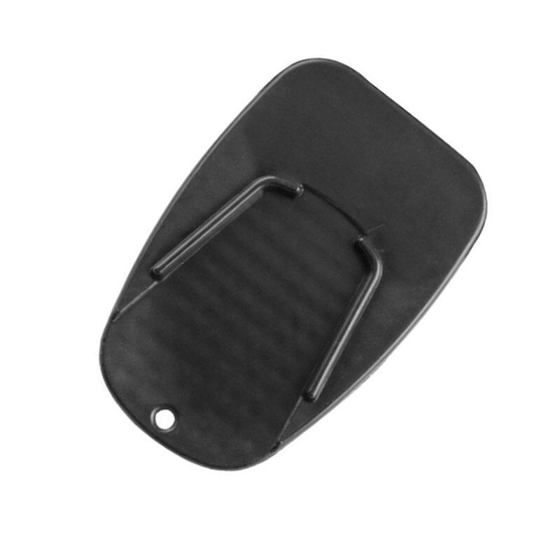 Motorfiets Side Stand Pad Moto Bike Kickstand Antislip Plaat Kant Extension Ondersteuning Pad Base Protector Mat