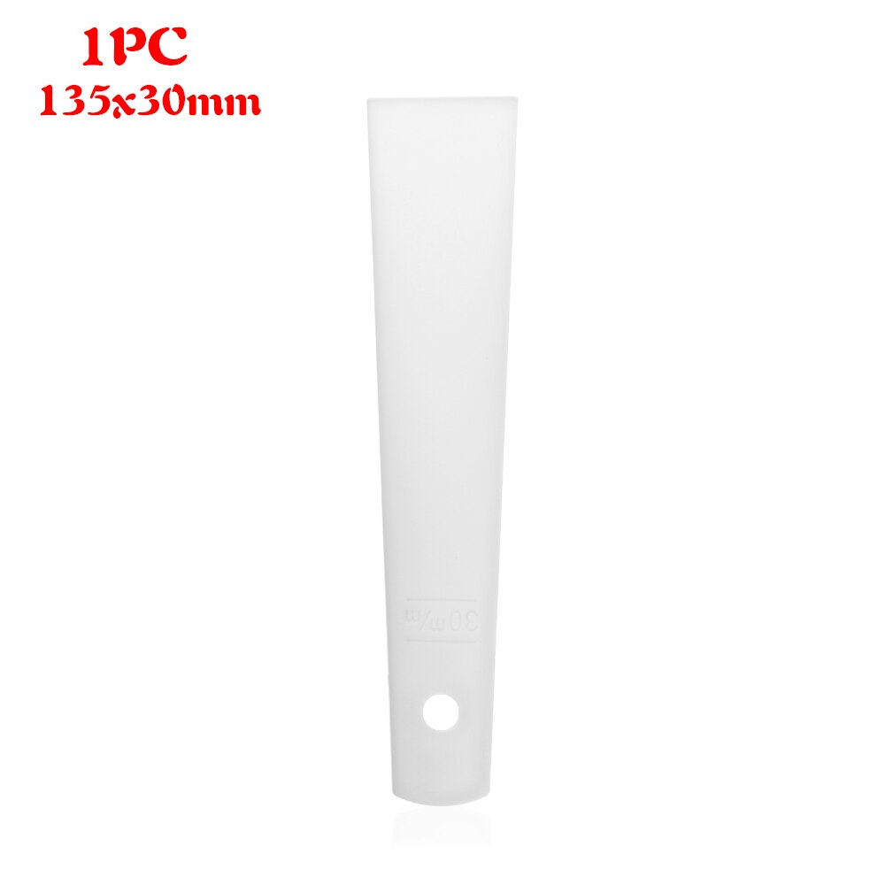 20/30/40mm z tworzywa sztucznego DIY narzędzie kaletnicze gumowanie klej robić klejenia narzędzia robić rzeźbienia ręcznie szycia skórzane rękodzieło akcesoria domowe gadżet: 1szt 135x30mm