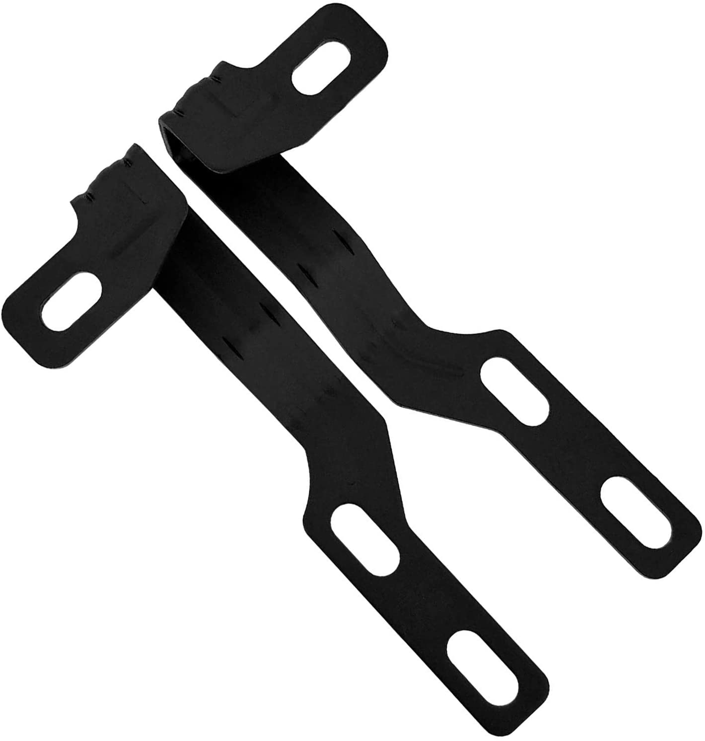 Power Engine Hood Hinge Ditch LED Mount Brackets for Auxiliary Offroad Pod Work Light Compatible with 2005 Toyota Tacoma