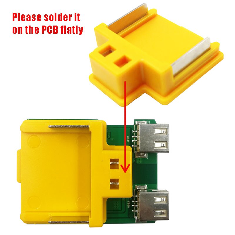 ADP05 USB Converter Adapter SKD Component PCB For Makita 14.4V 18V Li-ion Battery USB Device Charger Connector Power Supply