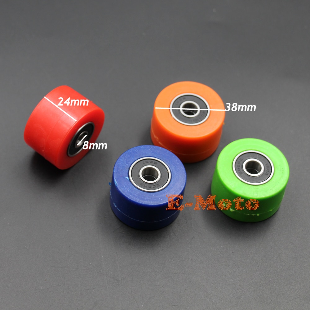 thumbnail image 2 of M8 X 50mm Chain Adjuster Bolts For Dirt Bikes - Fits CR, CRF, KX, RM, YZ, WR Models 125-450 2 of 4