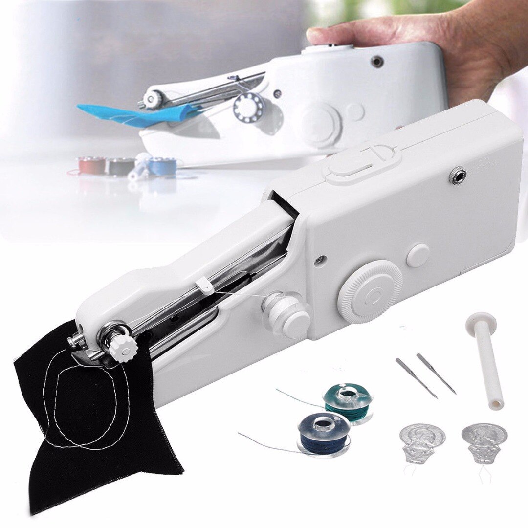 thumbnail image 2 of Handheld Sewing Machine – Cordless, Portable, Battery-Powered – On-the-Go Mini Sewing Machine 2 of 6