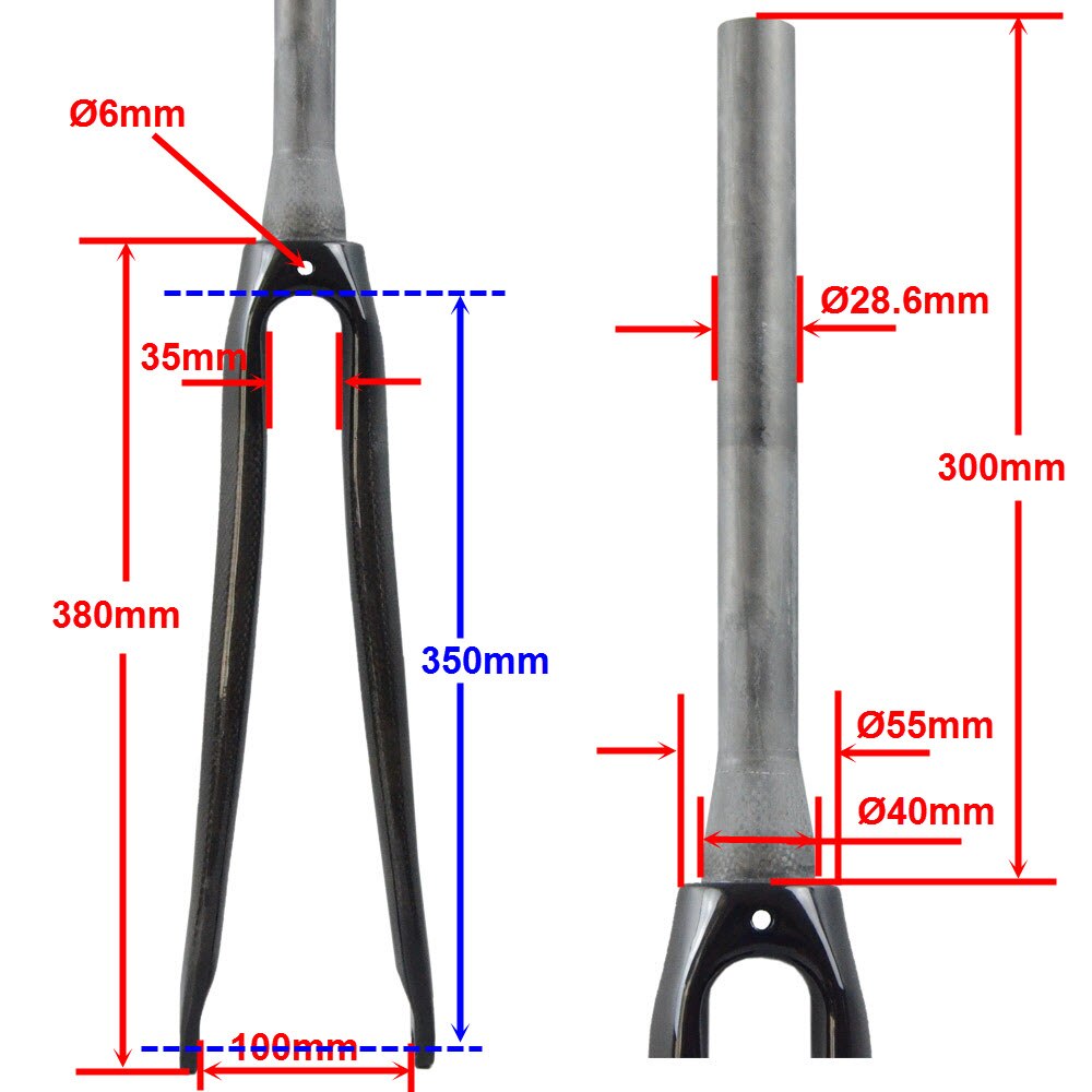 fietsen-carbon-vork-fiets-voorvork-racefiets-onderdelen-700c-rechte-1-1
