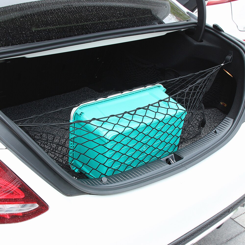 Universal Car Trunk Storage Cargo Luggage Elastic Mesh for Toyota Prius 4Runner Sienna i-TRIL PRADO Tacoma RAV4 Aygo Auris