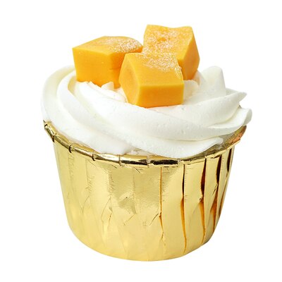 Simulatie fruit cake Realistische taart etalage model display Simulatie cup cake Aardbeientaart: Deep Sapphire