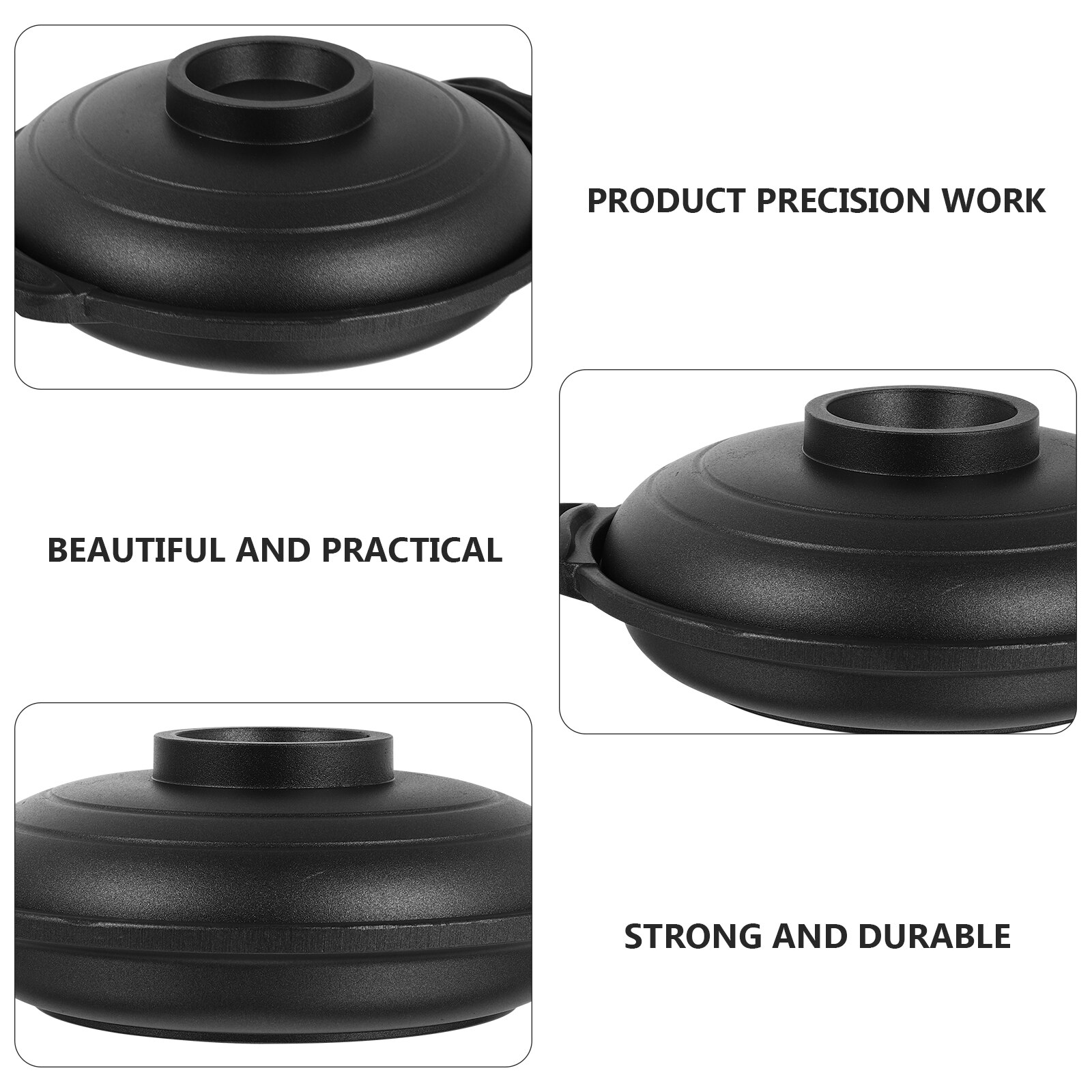 1pc Non-stick Premium Cooking Pot Aluminum Alloy Casserole for Restaurant Home Hotel