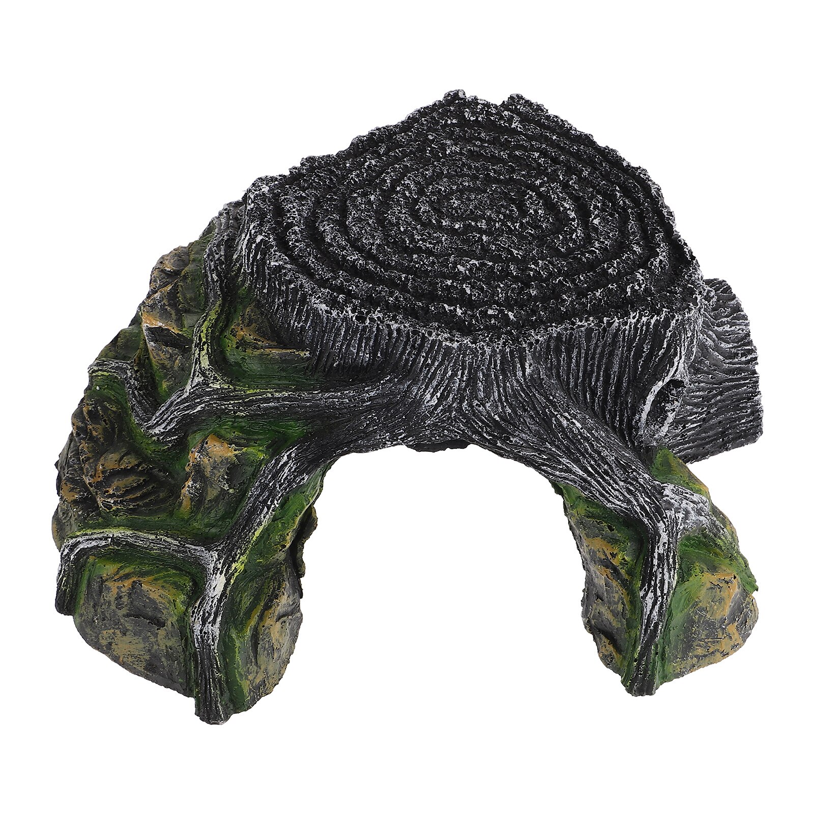 Desktop Turtle Ramp Decorative Basking Platform Household Turtle Dock Tortoise Supply:  As Shown 2