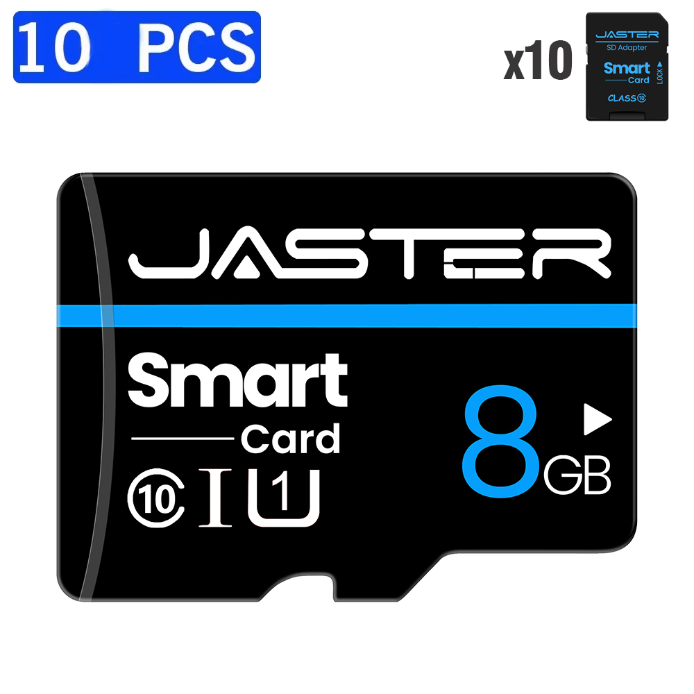 10PCS Flash Memory Card 4GB 8GB 16GB 32GB 64GB High Speed TF/SD Card 128GB Memory Cards for Tablet/Phone for Digital Devices: 8GB