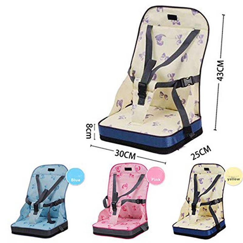 Nyttig baby spisestol taske baby bærbar sæde oxford vandtæt stof spædbarn rejse foldbart barnebælte fodring høj stol