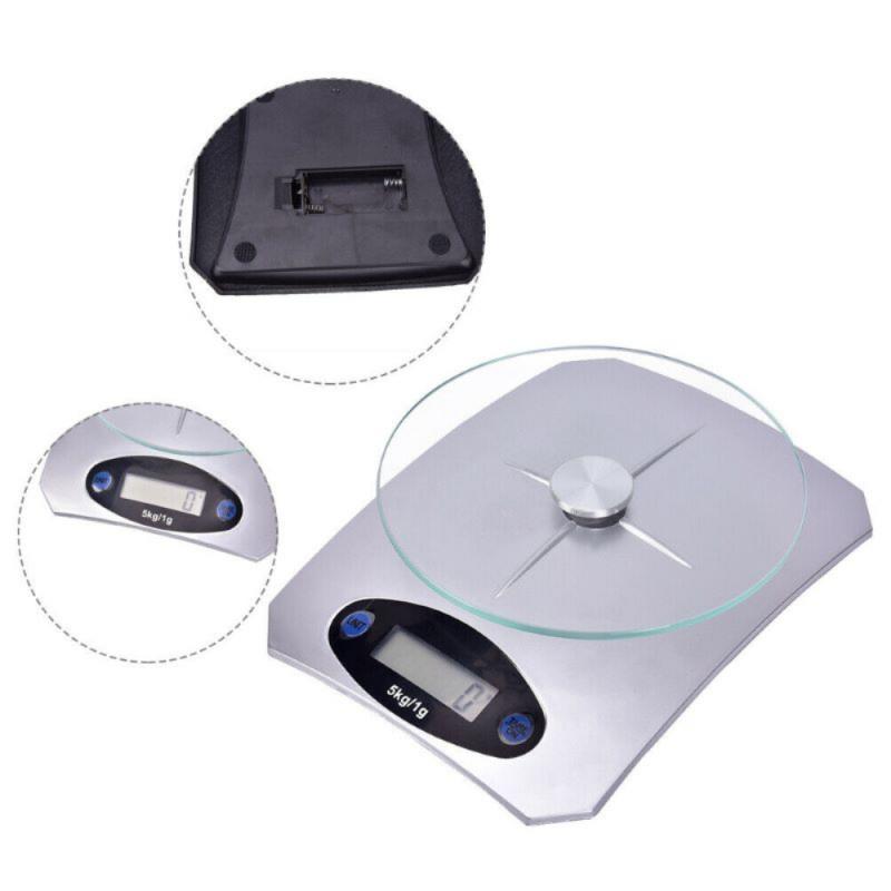 0.01/0.1g Precision LCD Digital Scales 5kg Mini Electronic Grams Weight Balance Scale For Tea Baking Weighing Scale Kitchen Tool