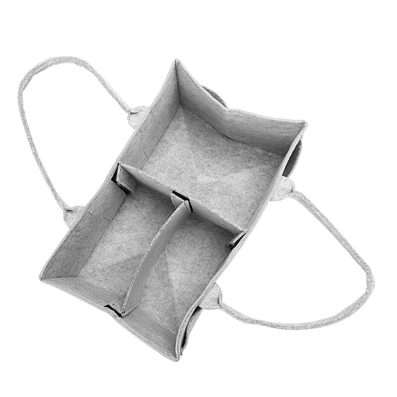 2X Baby Diaper Caddy Organizer Portable Holder Bag For Changing Table And Car, Nursery Essentials Storage Bins