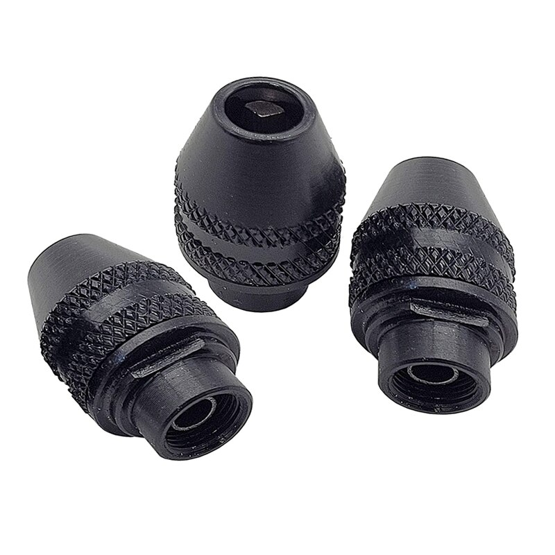 4Pcs Multi Quick Change Keyless Chuck Replacement for Dremel 4486 Rotary Tools 3000 4000 7700 8200