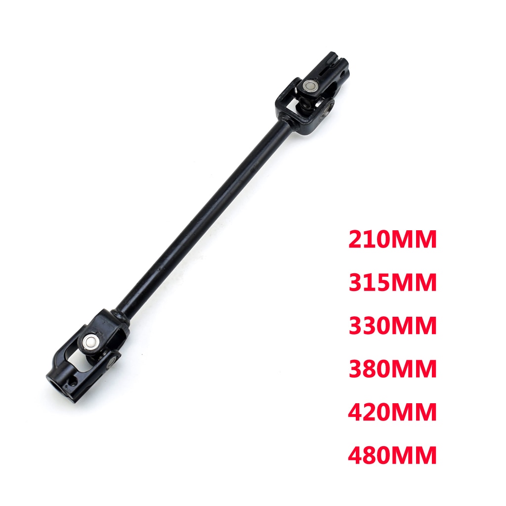 210-480MM 30Teeth Steering Knuckle Go Kart U joints Shaft Rod of China 110CC 150CC Go Golf Cart Four-wheel Buggy UTV Bike Parts
