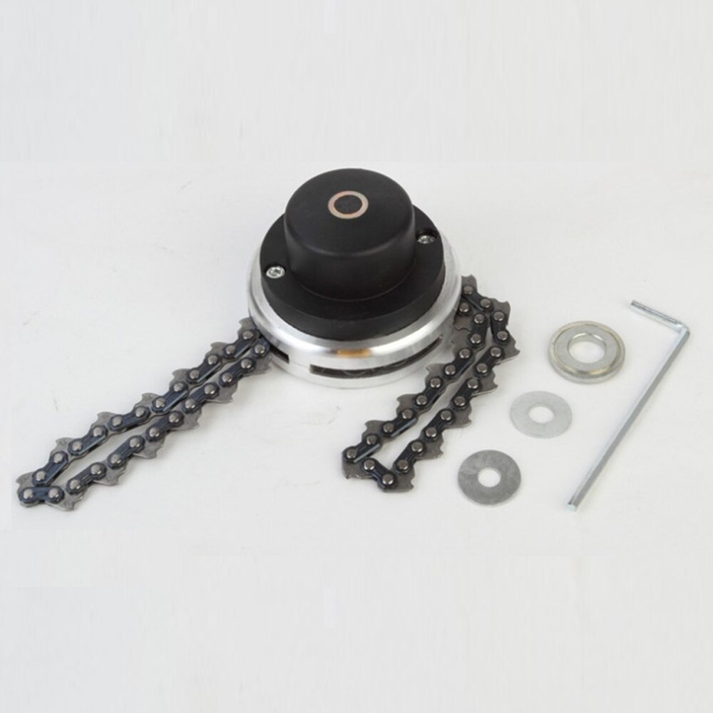 Trimmer head coil chain brush cutter garden grass trimmer head chain mower: Gasket 2