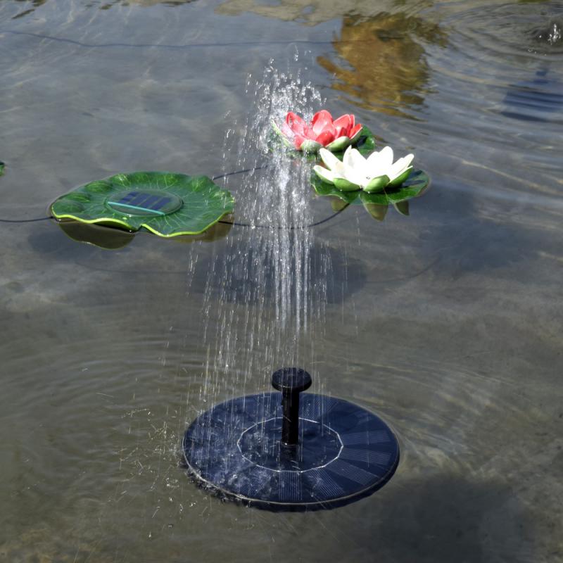 Mini Solar angetrieben Brunnen Garten Schwimmbad Grandado