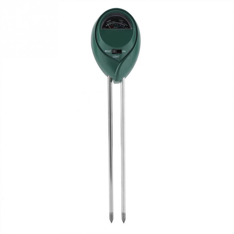 3 in 1 Moisture Sensor Meter Soil Water Monitor Hydrometer Farming Plant Flowers Garden